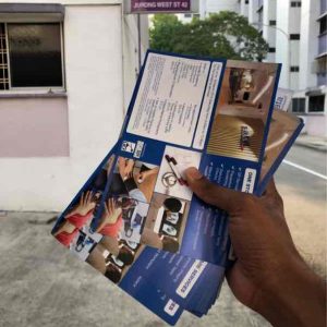 HDB Flyer Distribution For Healthcare Industry