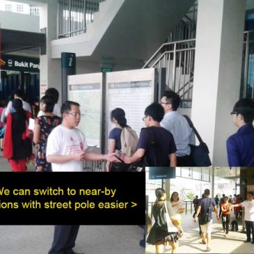 flyer distribution_street pole