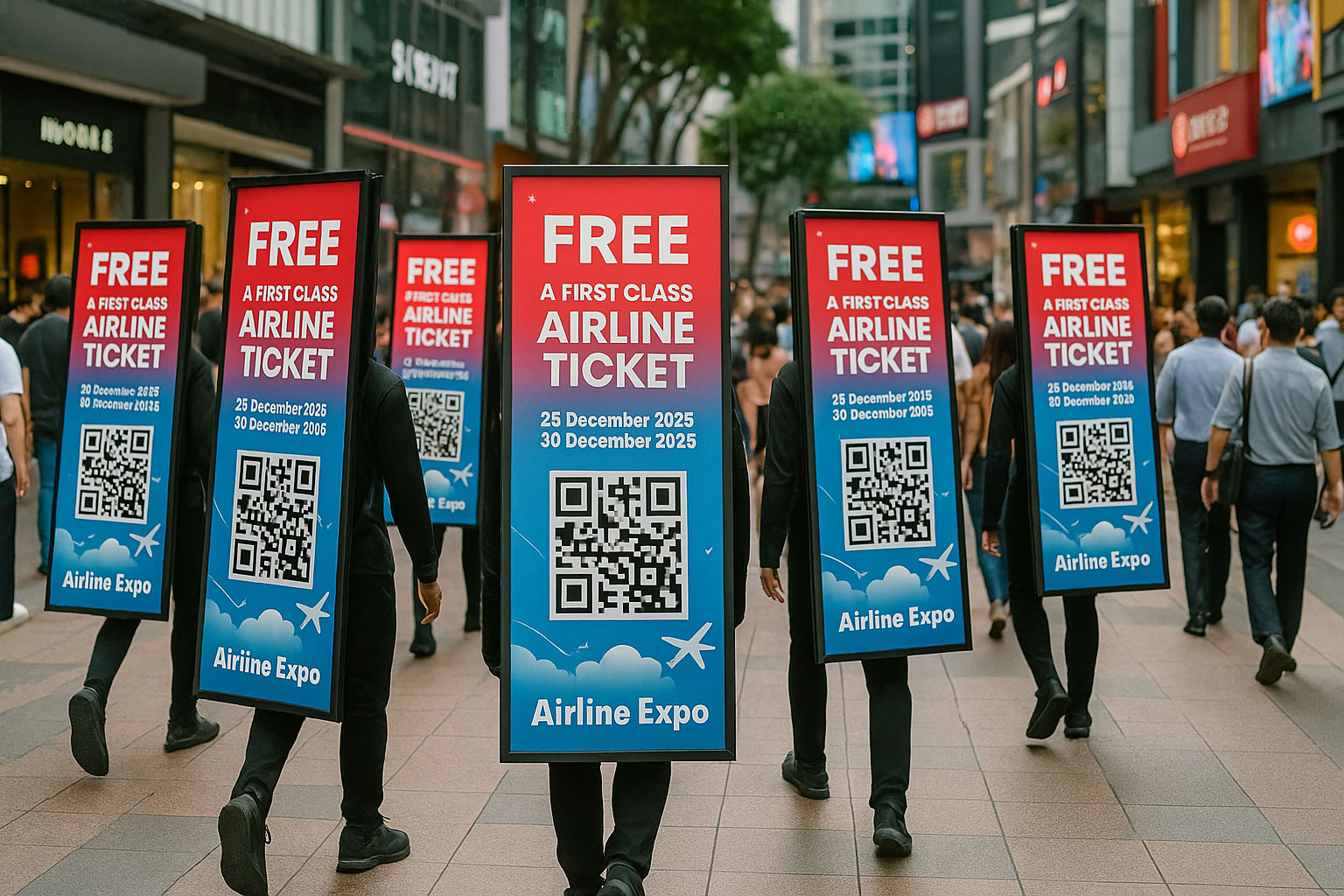 What Makes People Stop Walking? The Science Behind High-Visibility Marketing